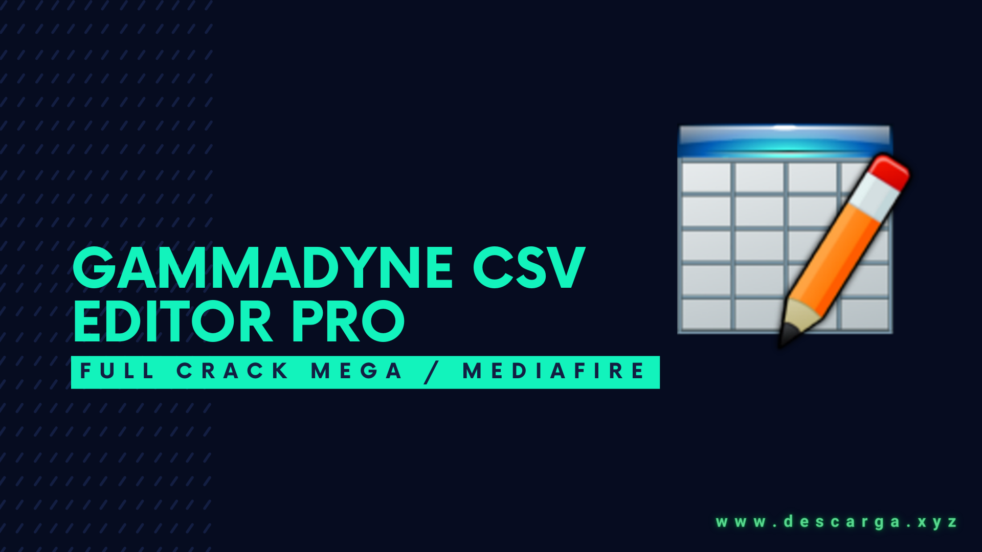 Gammadyne CSV Editor Pro Full Crack Descargar Gratis por Mega